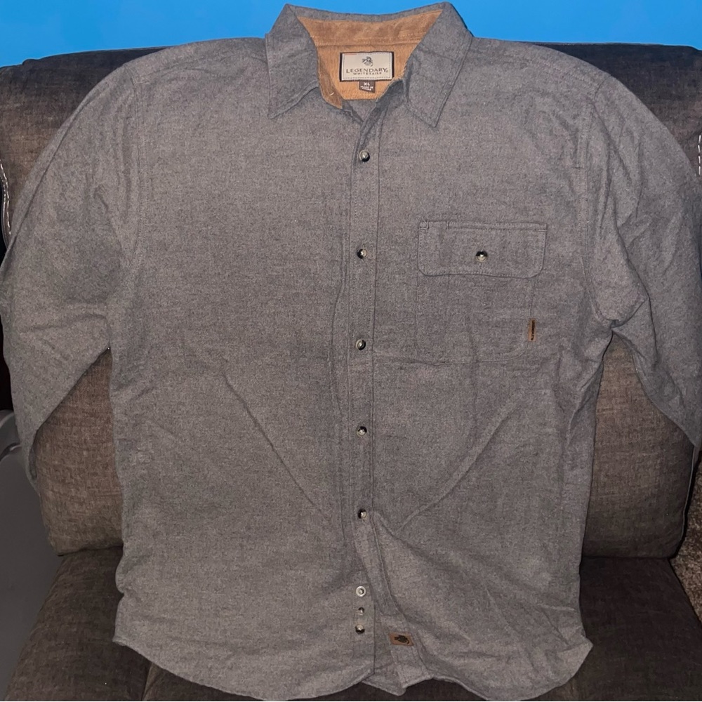 Mens used “legendary long sleeve button down “